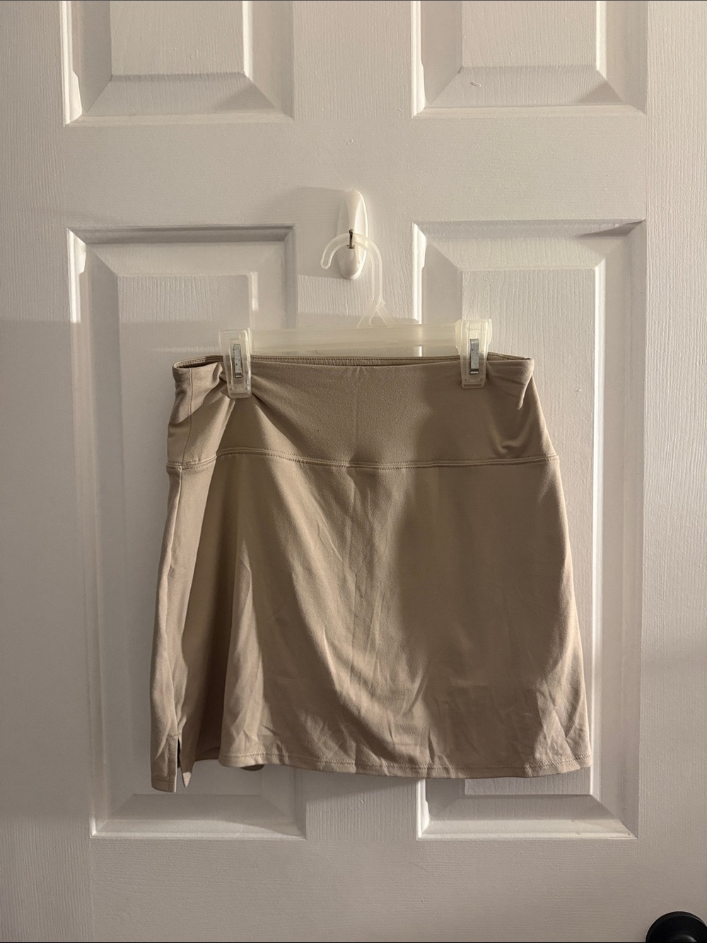 Women's Beige Tennis/Athletic Skirt